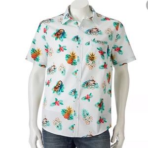 Star Wars White Hawaiian shirt Chewbacca
